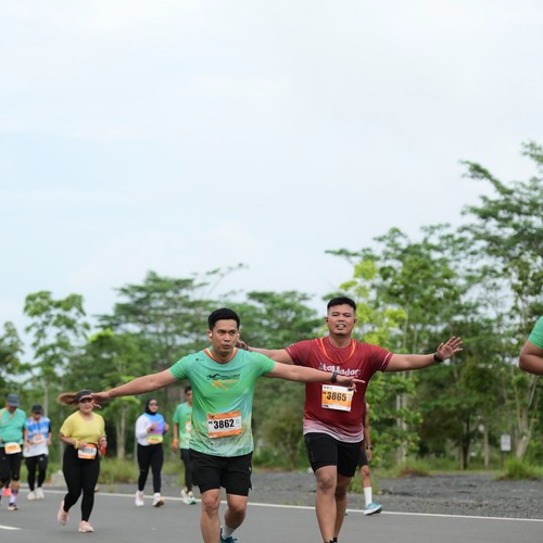 Race photo from ARUTMIN BORNEO RUN 2025