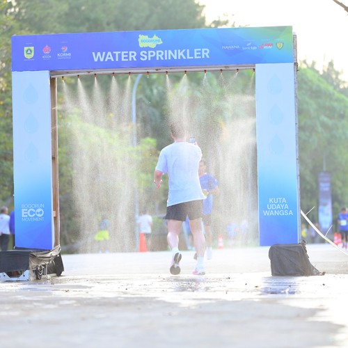 Race photo from BOGORUN 2026