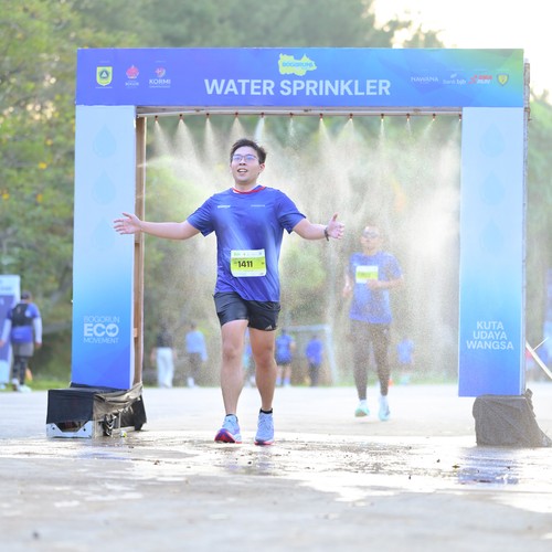Race photo from BOGORUN 2026