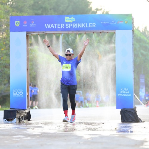 Race photo from BOGORUN 2026