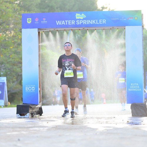 Race photo from BOGORUN 2026