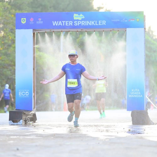 Race photo from BOGORUN 2026