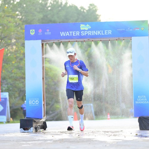 Race photo from BOGORUN 2026