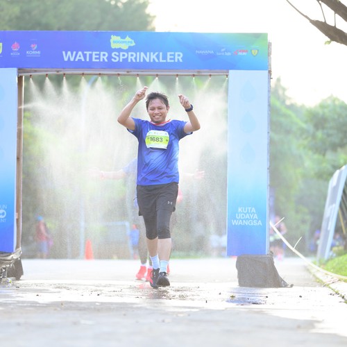 Race photo from BOGORUN 2026
