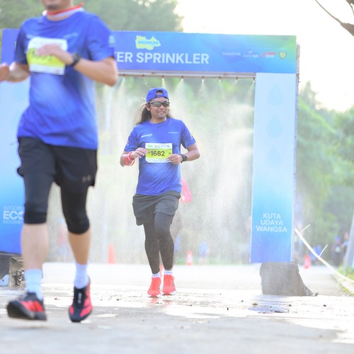Race photo from BOGORUN 2026