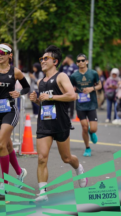 Race photo from Mangkunegaran Run 2025