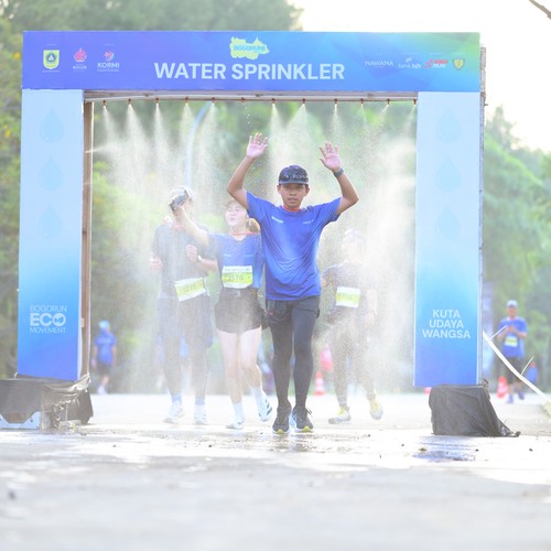 Race photo from BOGORUN 2026