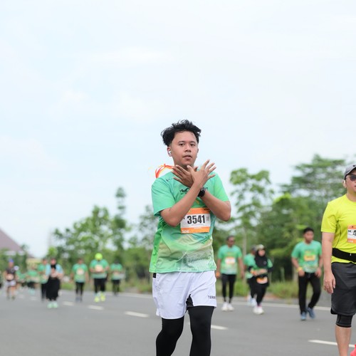 Race photo from ARUTMIN BORNEO RUN 2025