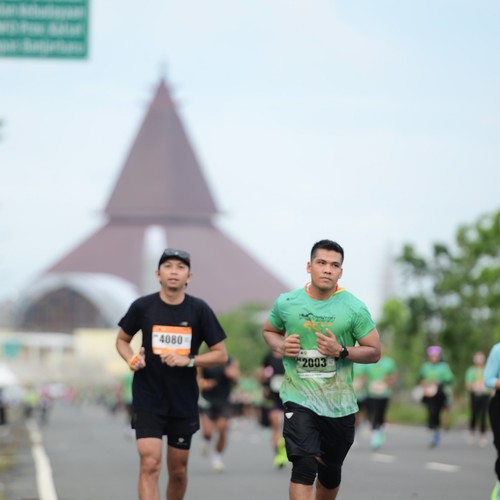 Race photo from ARUTMIN BORNEO RUN 2025
