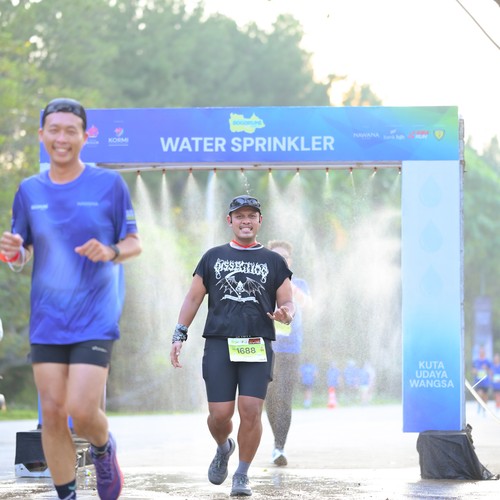 Race photo from BOGORUN 2026