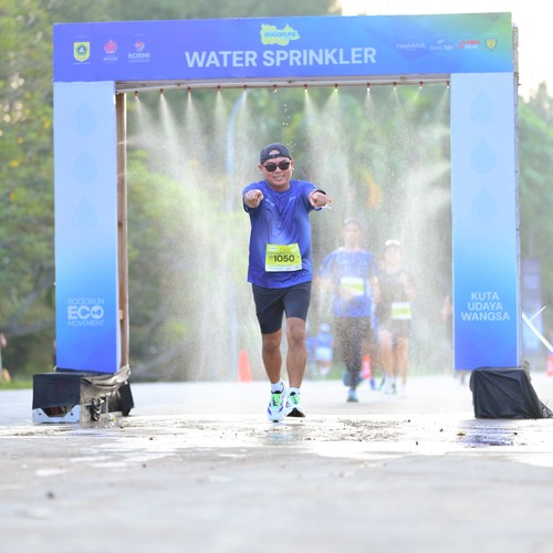 Race photo from BOGORUN 2026