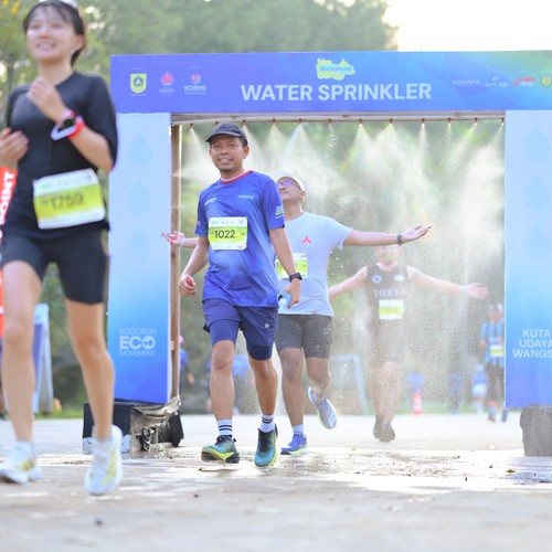 Race photo from BOGORUN 2026