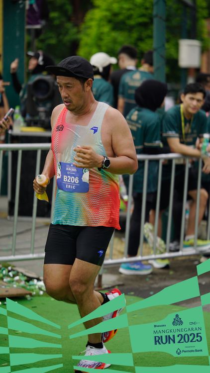 Race photo from Mangkunegaran Run 2025