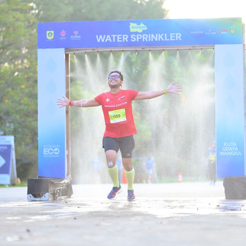 Race photo from BOGORUN 2026