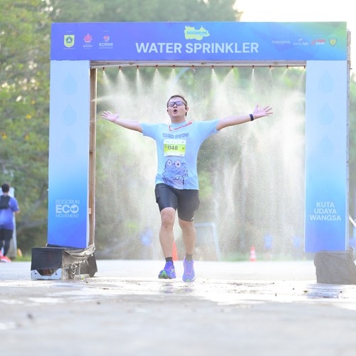 Race photo from BOGORUN 2026