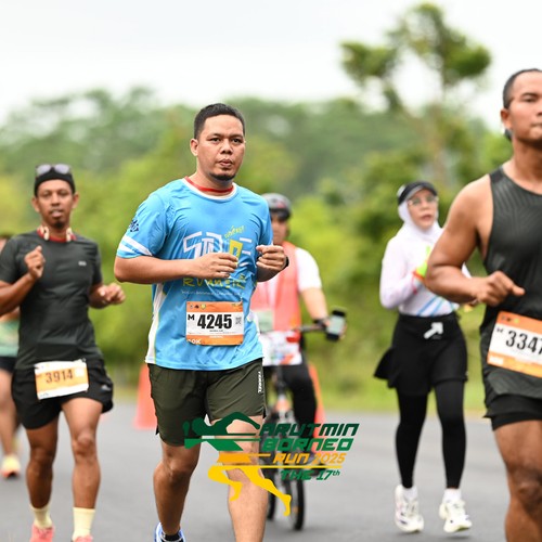 Race photo from ARUTMIN BORNEO RUN 2025