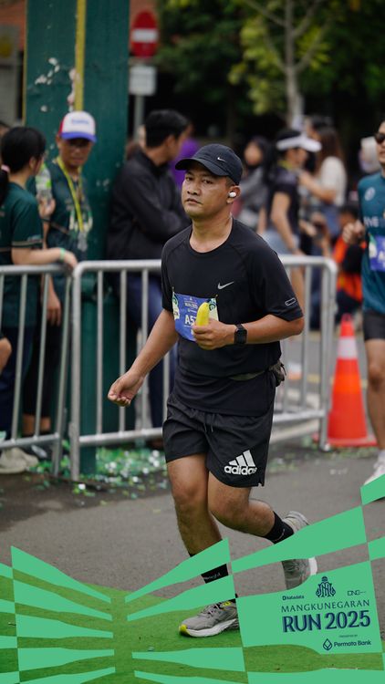 Race photo from Mangkunegaran Run 2025
