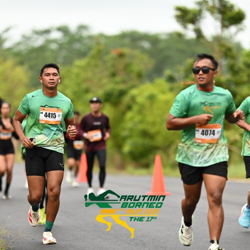 Race photo from ARUTMIN BORNEO RUN 2025