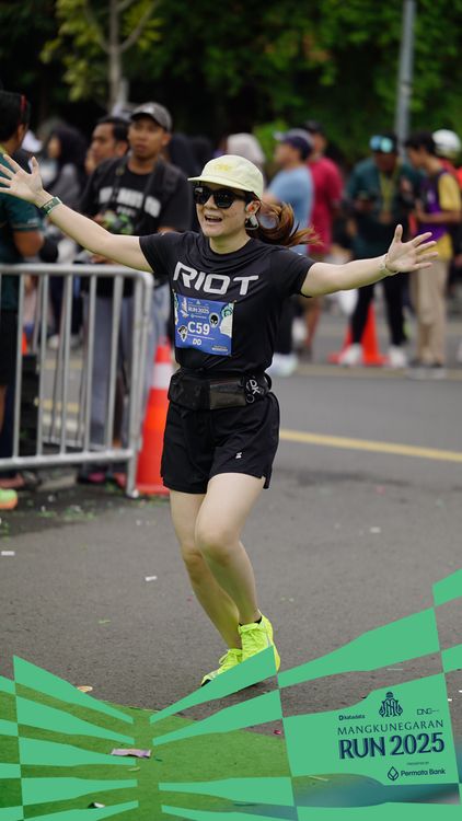 Race photo from Mangkunegaran Run 2025