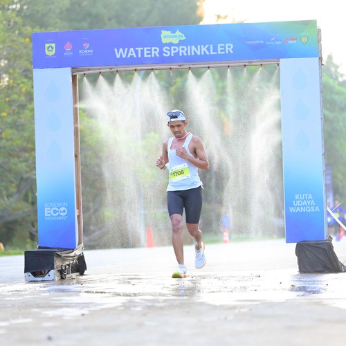 Race photo from BOGORUN 2026