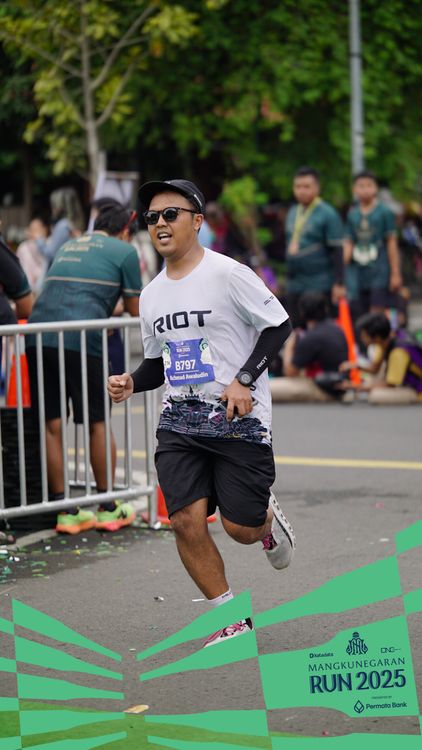 Race photo from Mangkunegaran Run 2025