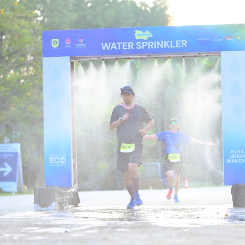 Race photo from BOGORUN 2026