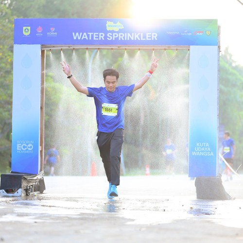 Race photo from BOGORUN 2026