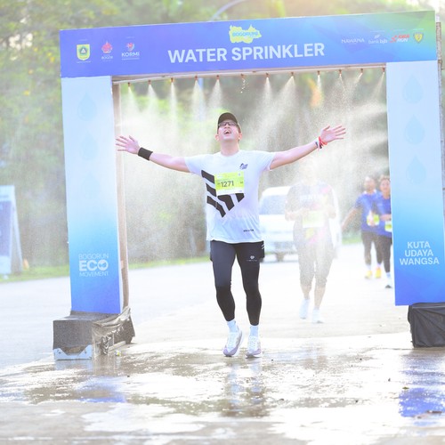 Race photo from BOGORUN 2026
