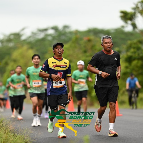 Race photo from ARUTMIN BORNEO RUN 2025