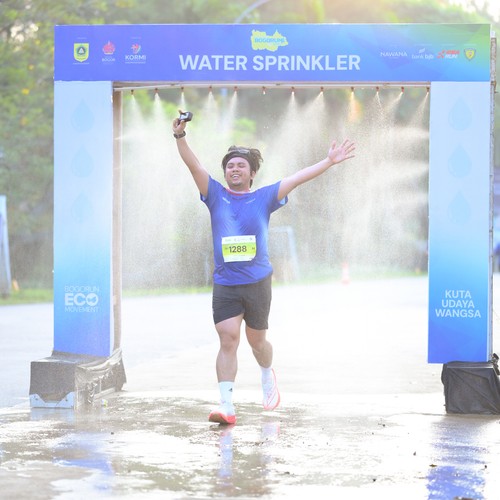 Race photo from BOGORUN 2026