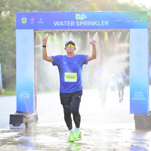 Race photo from BOGORUN 2026