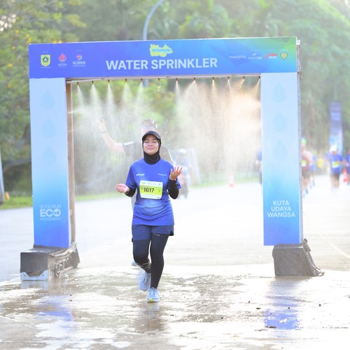 Race photo from BOGORUN 2026