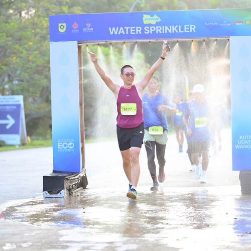 Race photo from BOGORUN 2026