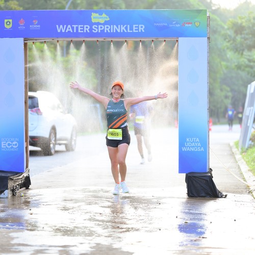 Race photo from BOGORUN 2026