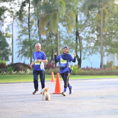 Race photo from BOGORUN 2026
