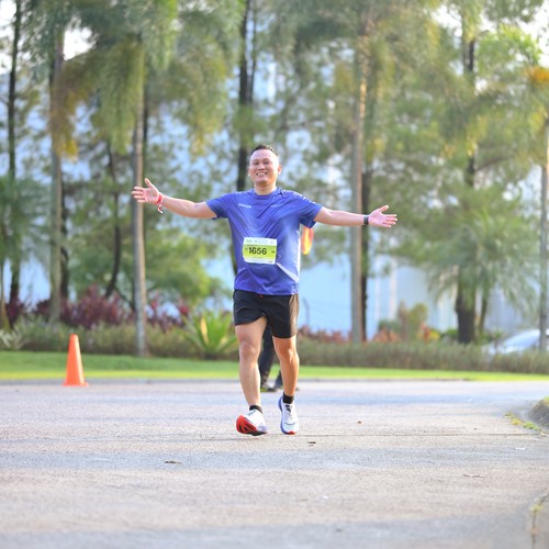 Race photo from BOGORUN 2026