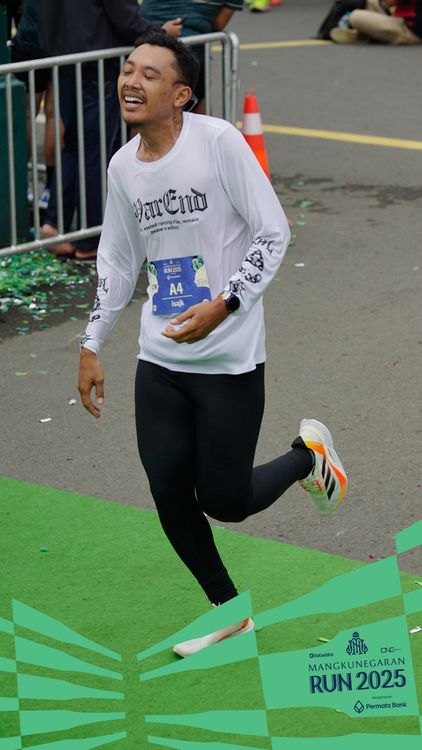 Race photo from Mangkunegaran Run 2025