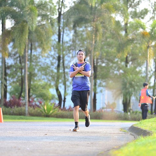 Race photo from BOGORUN 2026