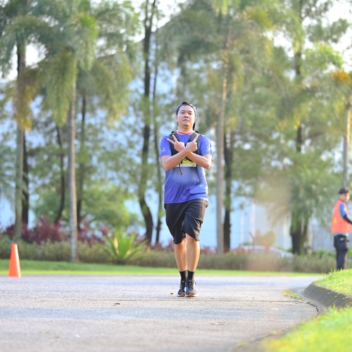 Race photo from BOGORUN 2026