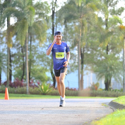 Race photo from BOGORUN 2026