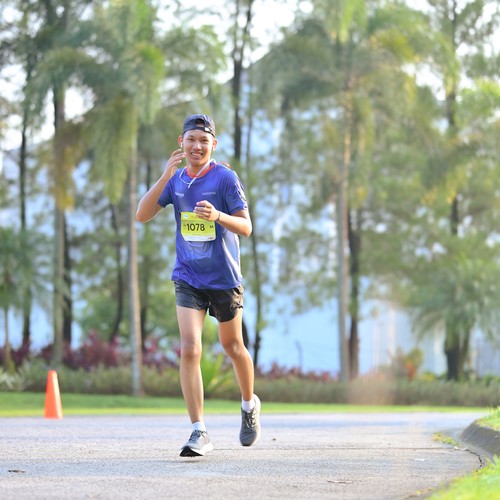 Race photo from BOGORUN 2026