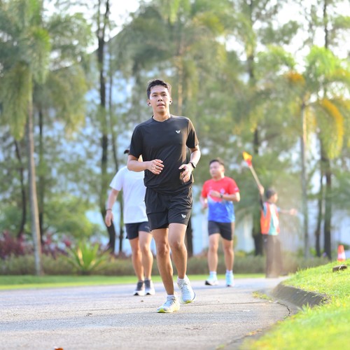 Race photo from BOGORUN 2026