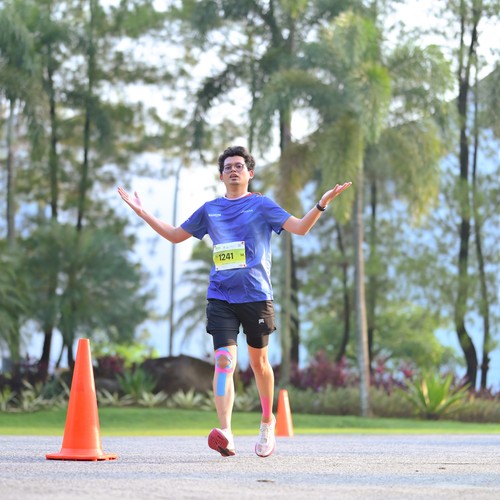 Race photo from BOGORUN 2026