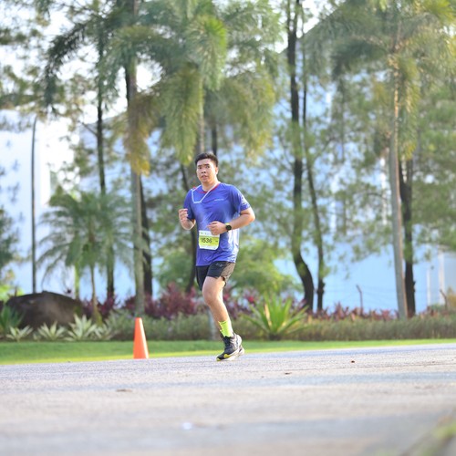Race photo from BOGORUN 2026