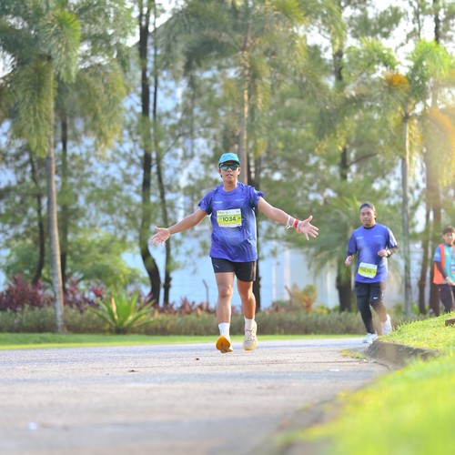 Race photo from BOGORUN 2026