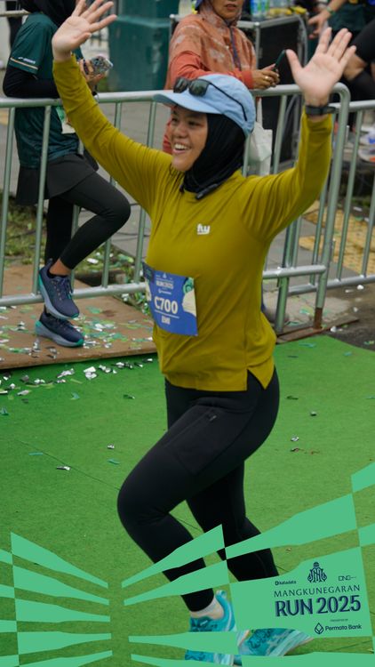 Race photo from Mangkunegaran Run 2025