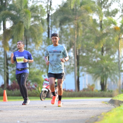 Race photo from BOGORUN 2026