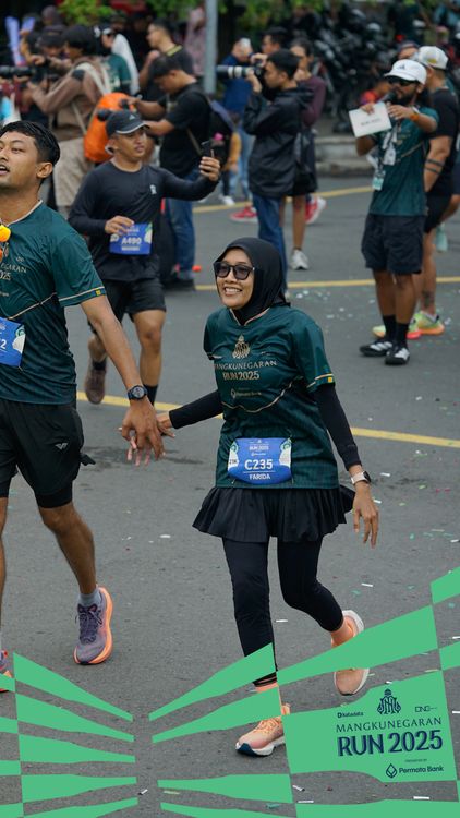 Race photo from Mangkunegaran Run 2025