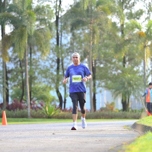 Race photo from BOGORUN 2026