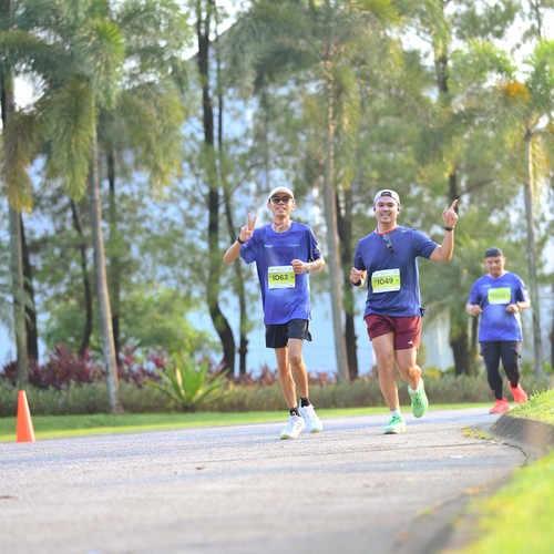 Race photo from BOGORUN 2026